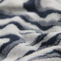 Polyester trama a maglia Jacquard Velvet Home Textile Fabric